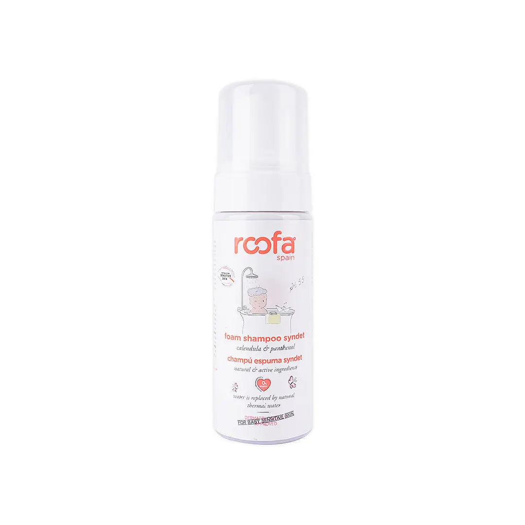 Roofa Calendula & Panthenol Foam Shampoo Syndet 150ml