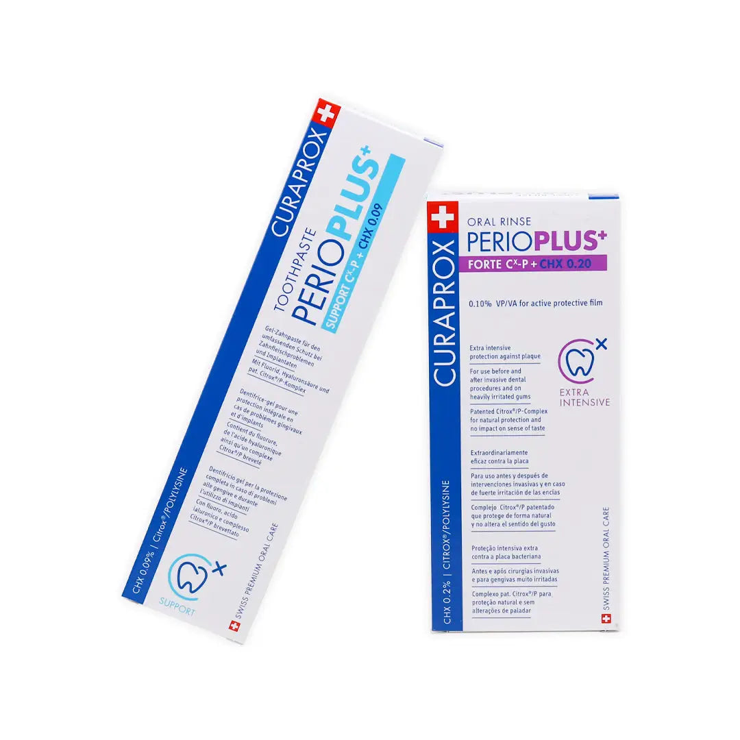 Curaprox Perioplus Toohtpaste + Mouthwash Set
