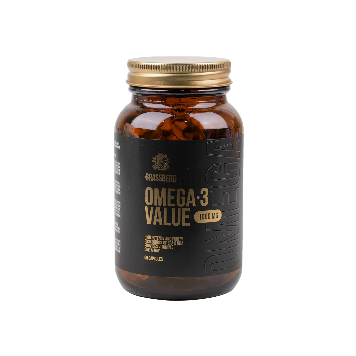 Grassberg Omega-3 Value 1000Mg 60 Capsules