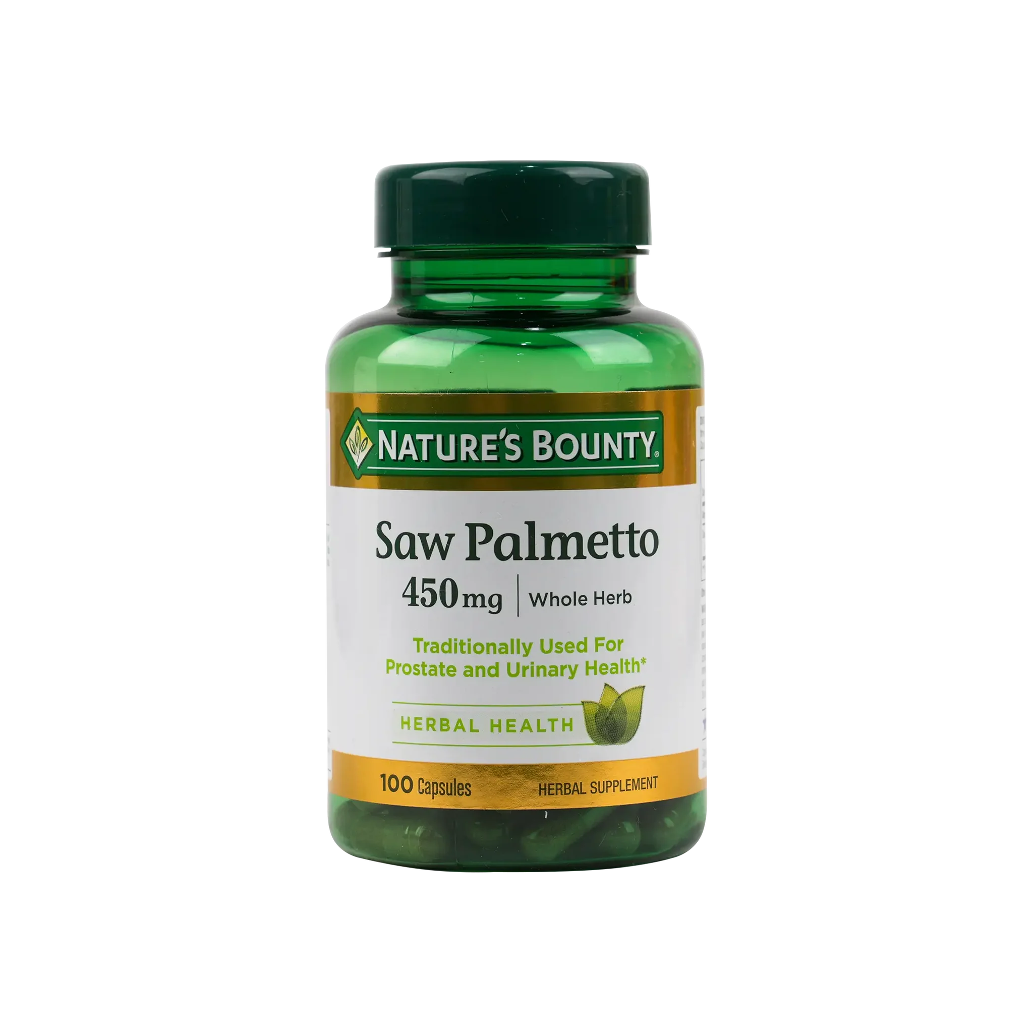 ناتشرز باونتي بالميتو المنشاري ٤٥٠ ملغ ١٠٠ كبسولة