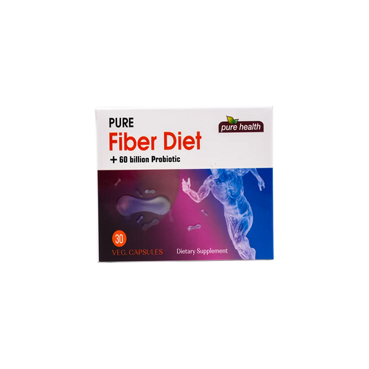 Pure Health Fiber Diet +60BIllion 30 Veg Capsules