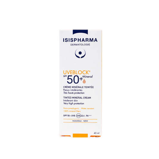 ISIS Pharma UVeblock SPF50+Tinted Mineral Cream 40ml