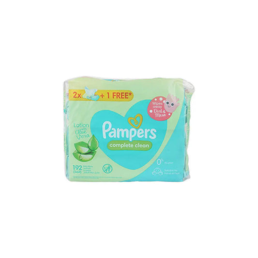 Pampers Complete Clean Wipes 64Pcs