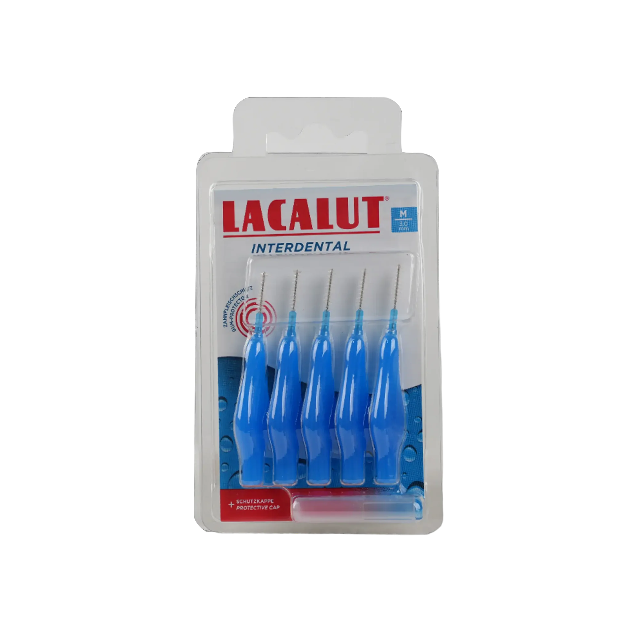 فرشاة لاكالوت بين الأسنان، زرقاء، 3 مم - متوسط