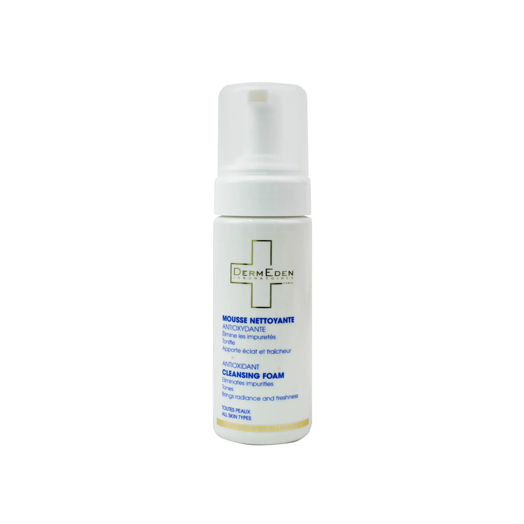 رغوة التنظيف المضادة للأكسدة من ديرم إيدن ١٥٠ مل