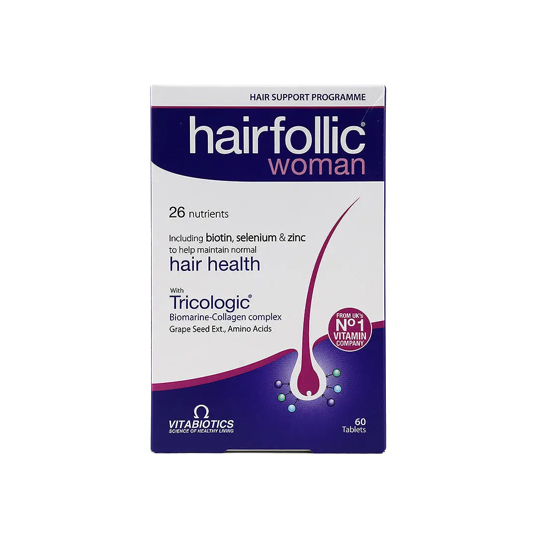 Vitabiotics Wellwoman Hair Follic Tricologic 60Tab