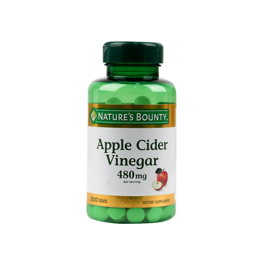 Natures Bounty Apple Cider Vinegar 480mg 200 Tablets