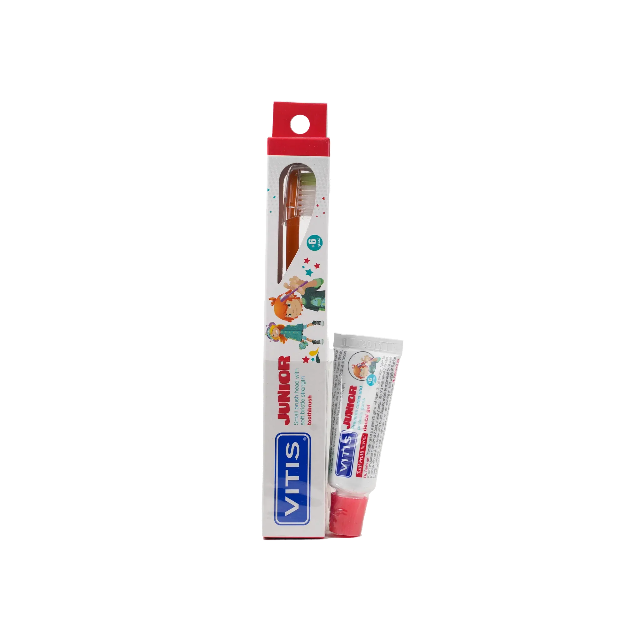 Vitis Junior Toothbrush + Dental Gel 15Ml