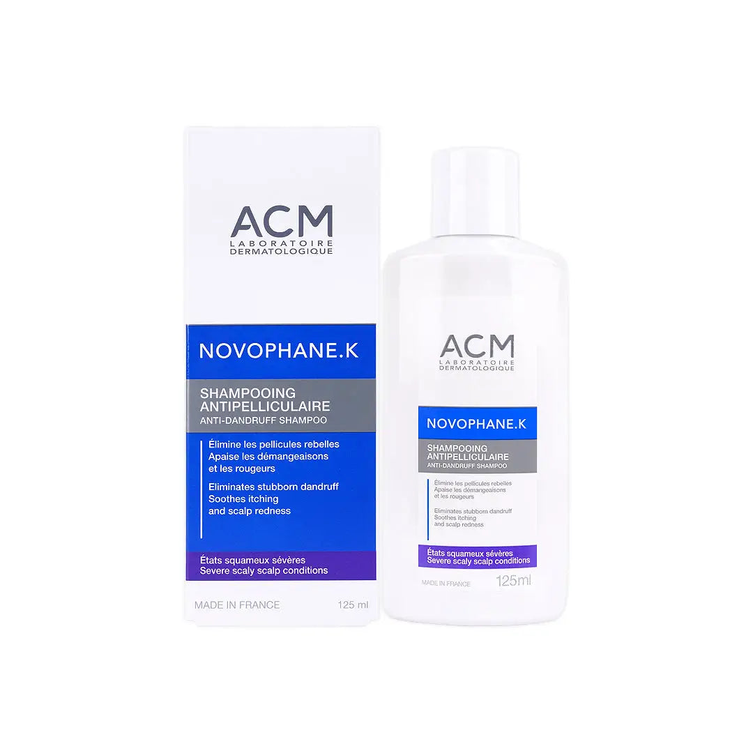 ACM Novophane.K Anti-Dandruff Shampoo 125Ml