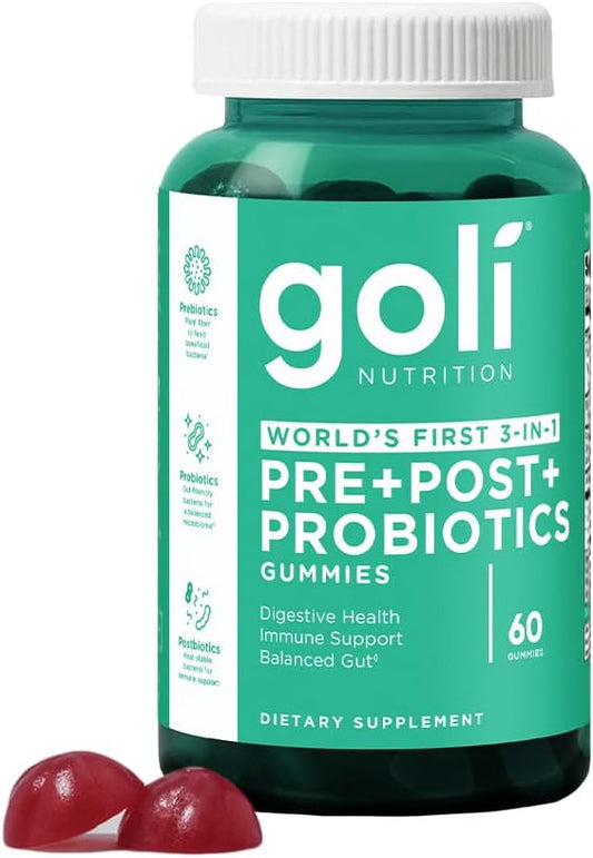Goli Pre+Post+Probiotics 60 Gummies