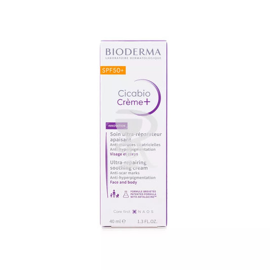 Bioderma Cicabio+ SPF 50+ Cream 40 Ml