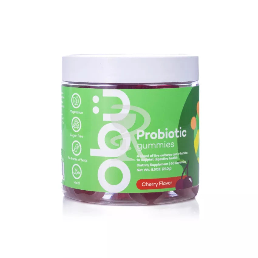 OBU Probiotic Cherry 60 Gummies